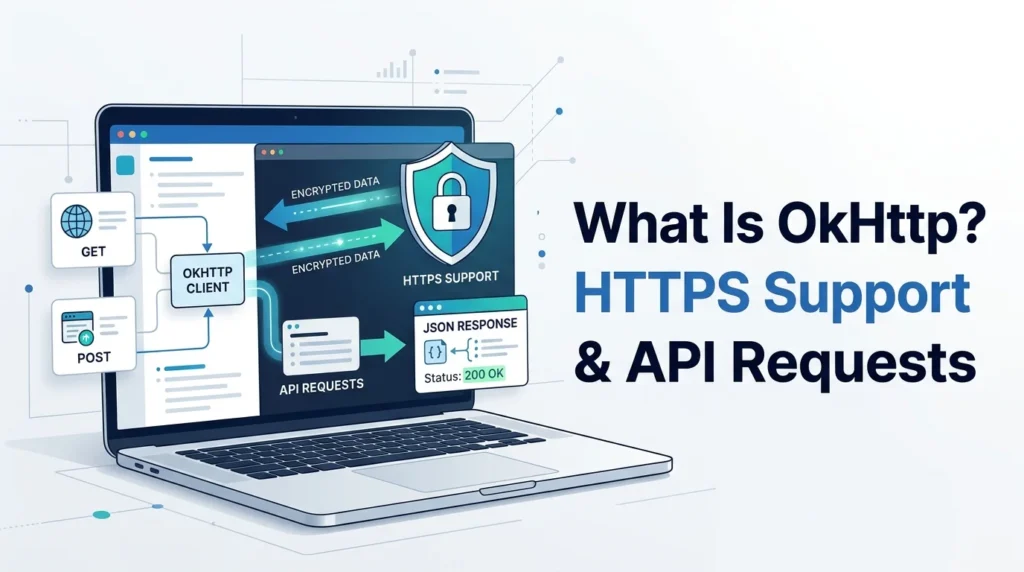 OkHttp HTTPS support and API request handling illustration